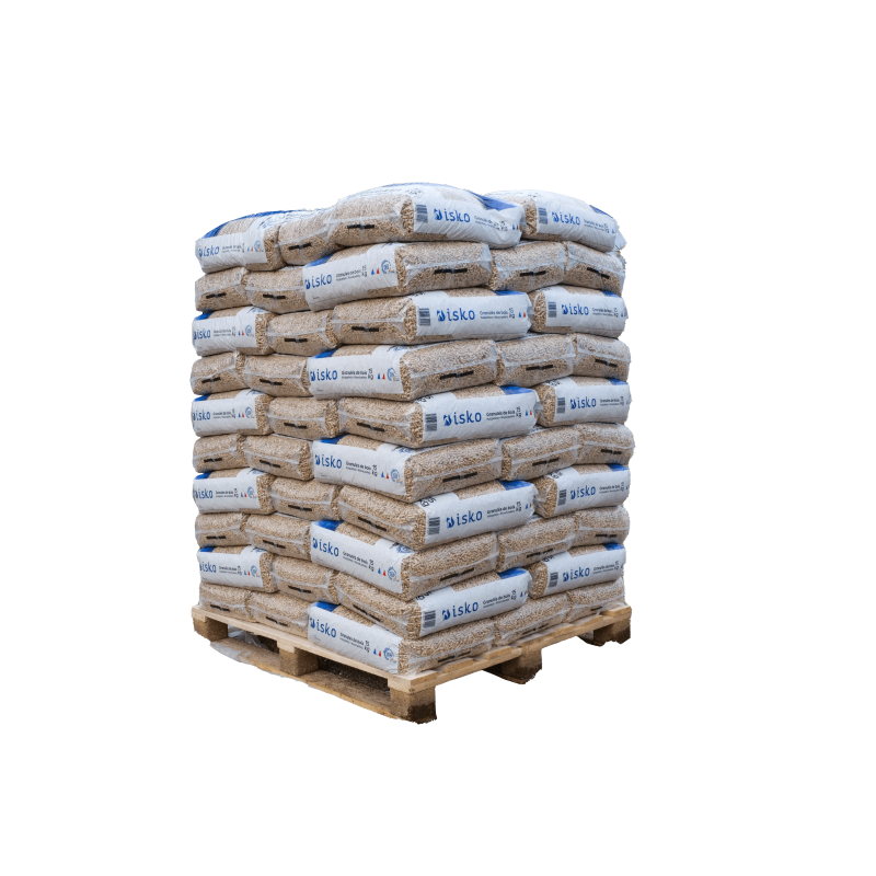 ISKO houtpellets - Pallet van 70 zakken 1050kg