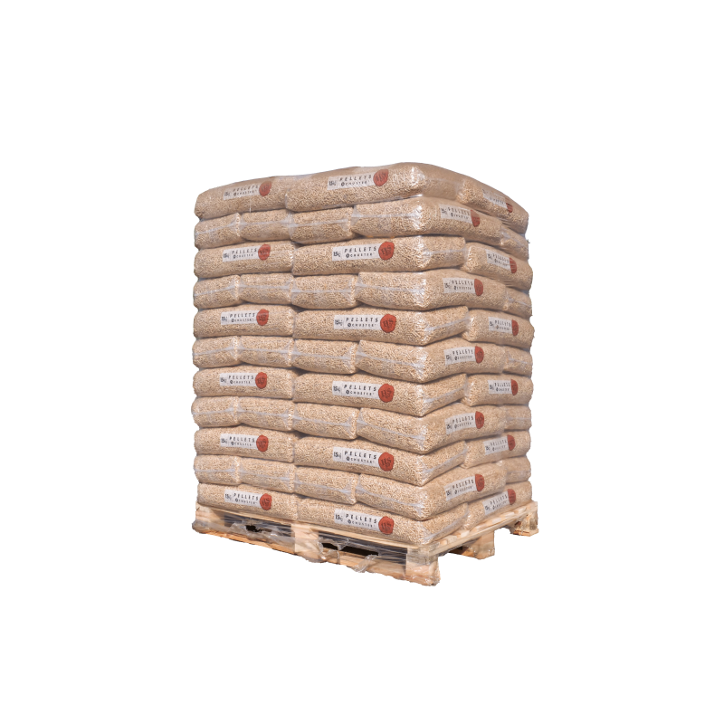 SCHÜSTER houtpellets - Pallet van 66 zakken van 15 kg